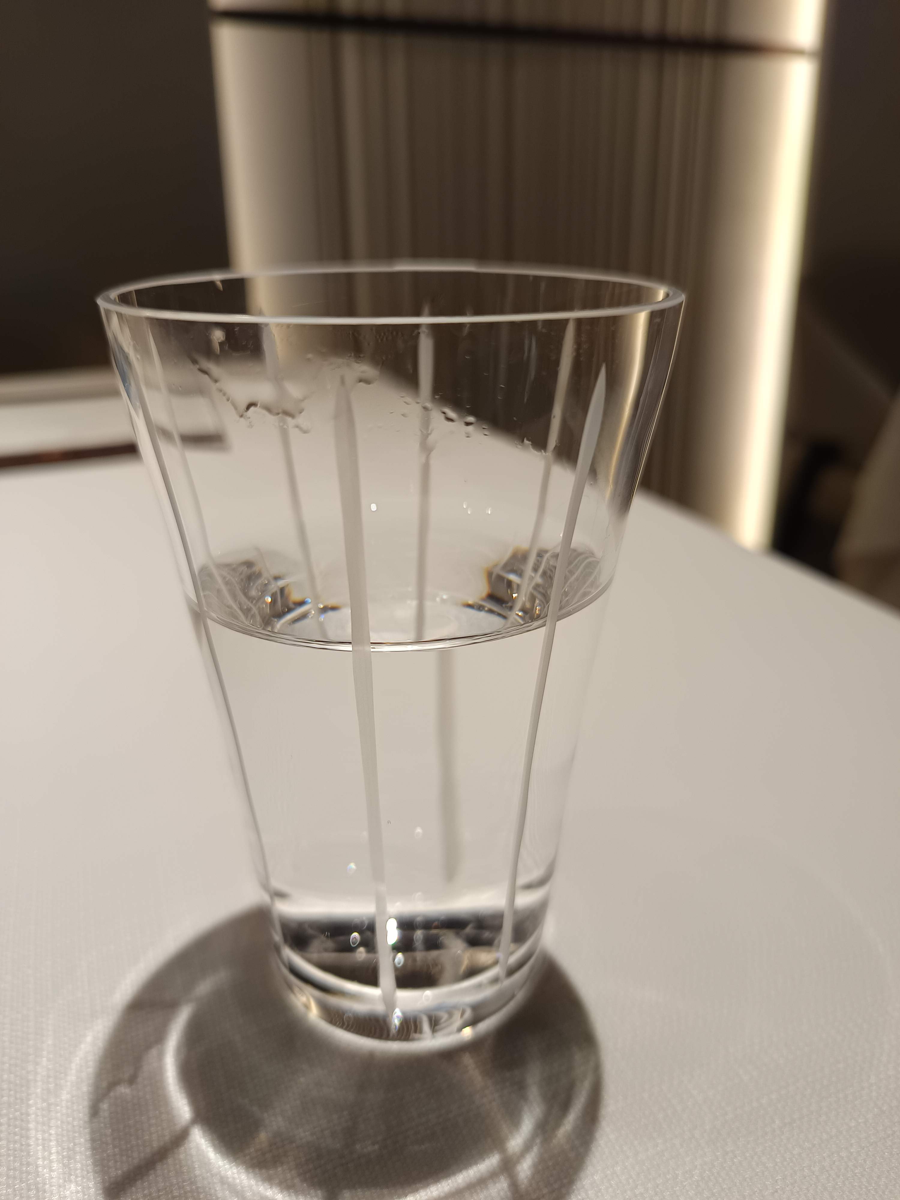 Orchid Vase and Mineral Water